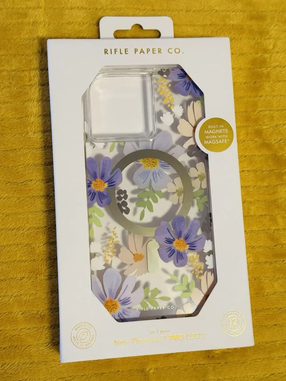 Rifle Paper Co. for iPhone 15 Pro Max case 6.7